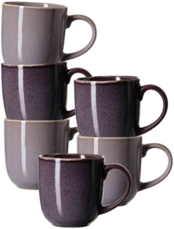 Ritzenhoff & Breker Matilda Henkelbecher 400 ml 6er Set berry