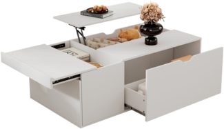 Wohnzimmertisch, Lift-up-Couchtisch, mit flexibler Raum