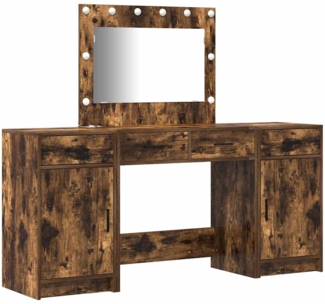 vidaXL Schminktisch mit Tür 3 pcs Braun 40 x 41 x 75 cm Holzwerkstoff 3334249