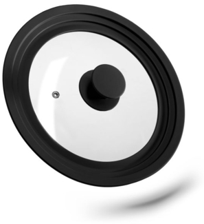 Topfdeckel 20-24 cm mit Silikonrand