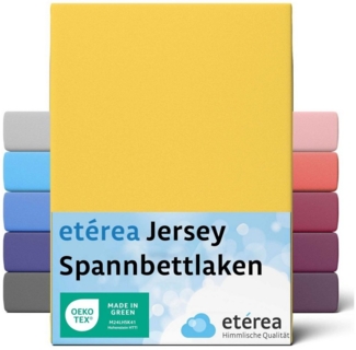 etérea Himmlische Qualität Spannbettlaken etérea Comfort Jersey Spannbettlaken, Jersey, Gummizug: rundum, (1 Stück)