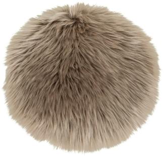 House Nordic Künstliches Lammfell in Champignon, Ø35 cm