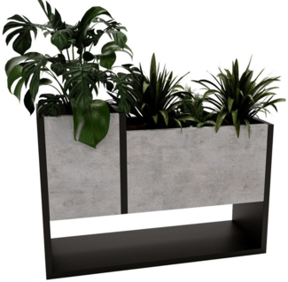 CraftPAK Blumenständer für Innenräume, Blumenkasten ohne Einsatz, Pflanzkasten 45x64,5x22,6cm