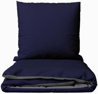 Leonado Vicenti Bettwäsche Allergiker geeignet, Microfaser, 3 teilig, weich und pflegeleicht, Einfarbig