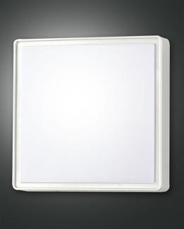 FABAS LUCE No. 3225-65-102 Deckenleuchte OBAN 30x30 weiss IP65