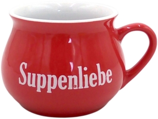 Keramik Suppentasse mit Spruch Tasse Suppenteller Schüsselset Suppentasse
