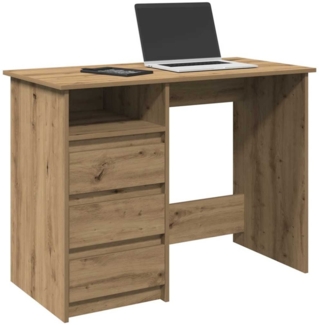 vidaXL Schreibtisch Artisan-Eiche 102x50x75 cm Holzwerkstoff 860471