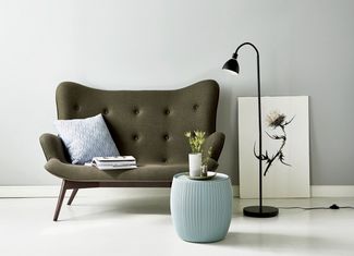 Nordlux Ray Stehleuchte E14, 1-flg. schwarz mit Flexarm