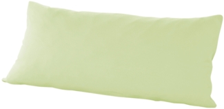 Mako Kissenbezug Feinjersey 40x80 cm limone