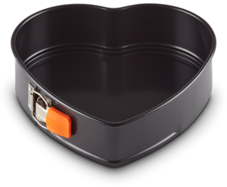 Le Creuset Herz-Springform - Schwarz