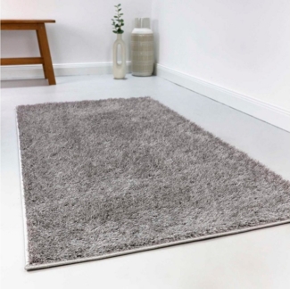 Esprit Hochflor-Teppich Swagger Shag, rechteckig, Höhe: 30 mm, Wohnzimmer, Schlafzimmer, uni, waschbar, Antirutsch, gekettelt