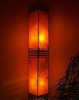 Marrakesch Orient & Mediterran Interior Stehlampe Orient Stehlampe Koutoubia orange 120cm