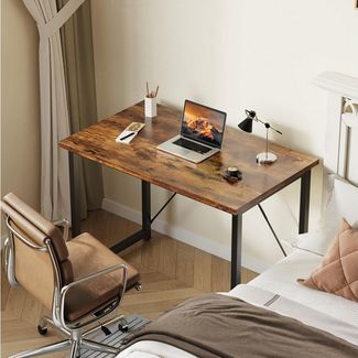 HOMALL Gamingtisch Computertisch, geeignet für kompakte Räume: 80/100/120/140 cm (Kompakter Schreibtisch und Spieltisch, maximale Tragkraft 130 Kilogramm)