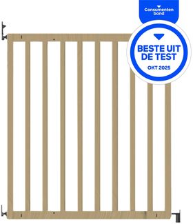 Europe Baby Solid Beech Treppenschutzgitter- Natur