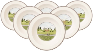 Villeroy & Boch Design Naif Salatschale Begegnung ø 20 cm 6er Set - DS