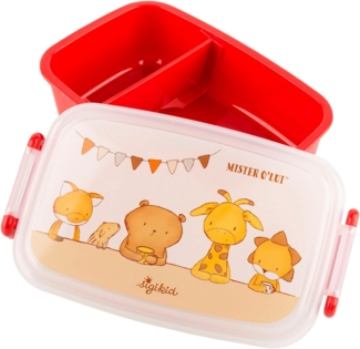 Sigikid Lunchbox 5 Kuschel-Freunde klein, Mister O'Lui, Polyprophylen (PP), (2-tlg)