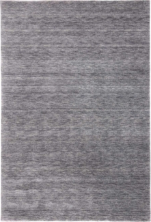 Morgenland Gabbeh Teppich - Uni - rechteckig - 200 x 140 - Grau