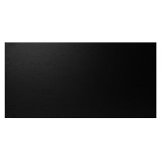 Bronx71 Tischplatte Roan schwarz Melamin 160 x 80 cm