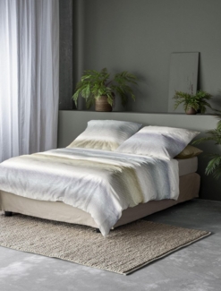 Irisette Bettwäsche Wave 8564, Mako-Satin, 2 teilig, anschmiegsam und atmungsaktiv