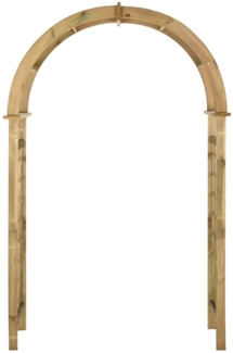 vidaXL Gartenbogen Grün Kiefernholz Imprägniert 43256