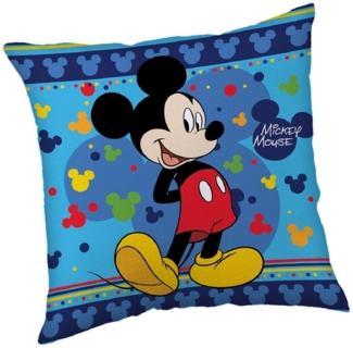 Disney Mickey Mouse Dekokissen Kopfkissen (1 Stück) Premium Dekokissen mit beidseitigem Digitaldruck