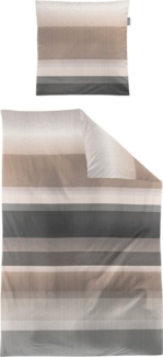 Irisette Bettwäsche Bettwäsche, Mako-Satin, 2 teilig, Streifen