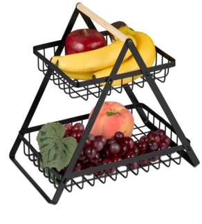 Obstkorb Etagere 2-stöckig 10049442