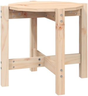 Couchtisch, Sofatisch Ø 52,5x45 cm Massivholz Kiefer