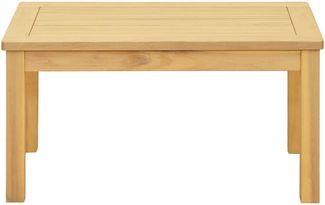 vidaXL Couchtisch Helles Akazienholz 70 x 40 x 36 cm Massivholz Akazie 42026783
