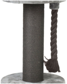 Beeztees Ersatz-Kratzbaumstamm Sisalstamm für Kratzmöbel Tura grau