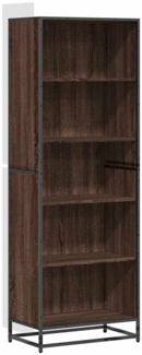 vidaXL Bücherregal Braun Eichen-Optik 60x35x170,5 cm Holzwerkstoff 3300854