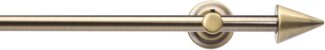 Liedeco Gardinenstange, Ø 12 mm, 1-läufig, Fixmaß, verschraubt, Metall
