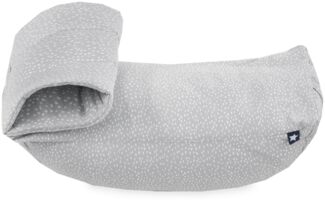 Julius Zöllner Stillkissen Move 55/25/12 Tiny Squares Grey