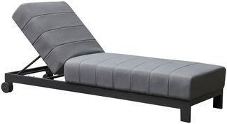 Beziers Loungeliege grau Createxx