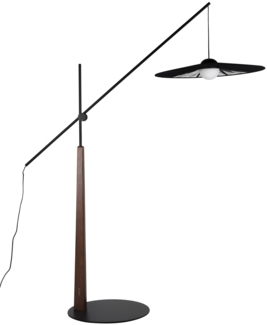 Design Stehlampe Belle Schwarz | Dimmbar & verstellbar von Zuiver