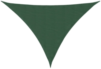 vidaXL Sonnensegel Oxford-Gewebe Dreieckig 5x6x6 m Dunkelgrün 135511
