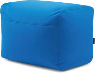 Sitzsack ‘Pouf Plus 70‘, Bezugstoff - Colorin, 100% Olefin, Azure, 45x60x70 cm cm.