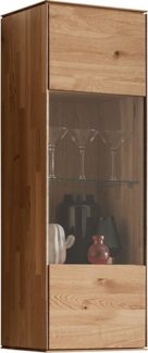 Lomadox Hängevitrine WYNDHAM-69 Vitrine, rechts/links montierbar, Wildeiche massiv geölt
