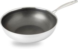 HSN Wok Edelstahl 28 cm