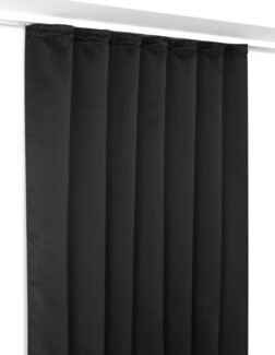Beautex Verdunkelungsvorhang Verdunkelungsgardine Kräuselband Vorhang blickdicht abdunkelnd, Kräuselband (1 St), verdunkelnd