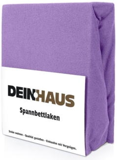 DH DEIN. HAUS Spannbettlaken Frottee, Gummizug: mit Gummizug, Baumwolle, atmugsaktiv, hautfreundlich, pflegeleichter Stoff