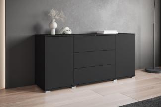 INOSIGN Sideboard Kenia (1 St), Modernes Sideboard mit 3 Schubladen und 4 Fächern, Breite 150 cm