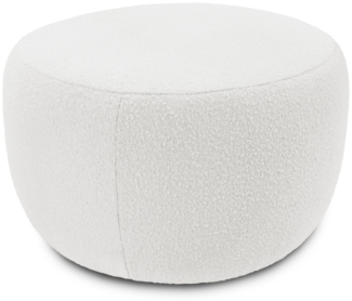 Micadoni Hocker Saamit 1-Sitzer Boucle Beige