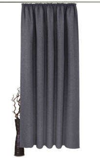 VHG Vorhang Sandro, Kräuselband (1 St), abdunkelnd, Polyester, Verdunklungsvorhang