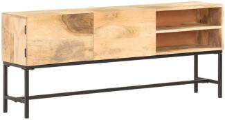vidaXL Sideboard 145x30x60 cm Mango Massivholz 320226