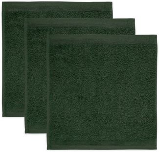 Möve Superwuschel Seiftuch 30x30 cm aus 100% Baumwolle, Cypress 3er Set