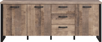 Sideboard Emile in Eiche Tabak 214 cm
