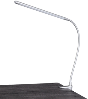 LED Klemmleuchte, Tischlampe, verstellbar, H 60 cm