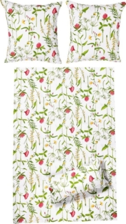 Erwin Müller Bettwäsche Bettwäsche, Seersucker, Perkal-Seersucker Blumen