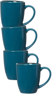 Ritzenhoff & Breker Taste Henkelbecher 340 ml petrol 4er Set